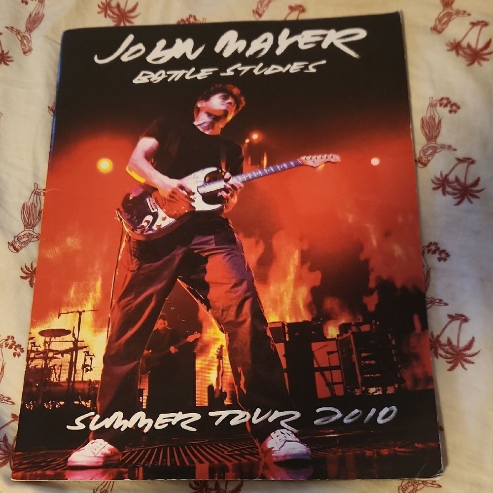 John Mayer Battle Studies Tour Concert  Program